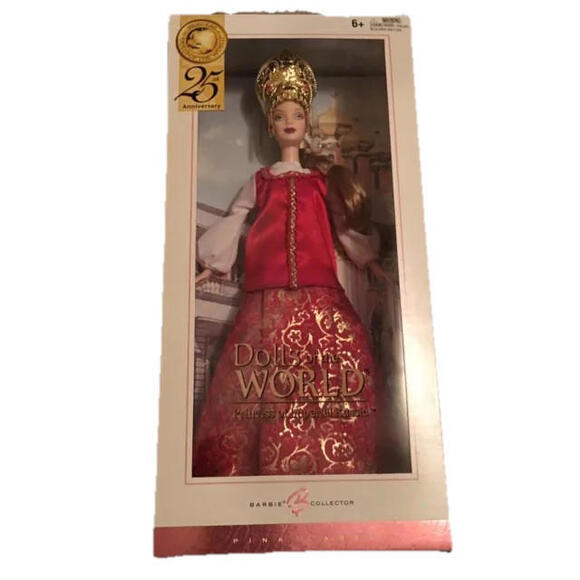 šMattel Barbie Dolls Of The World Princess Of Imperial Russia 2004